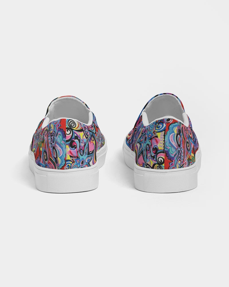 Manifesting  Women's Slip-On Canvas Shoe