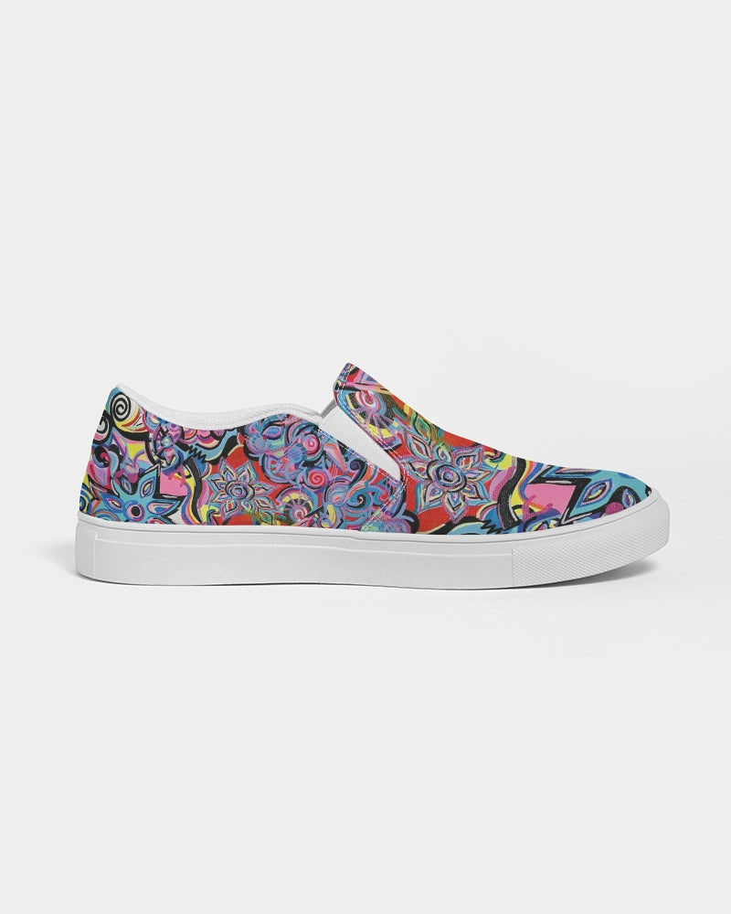 Manifesting  Women's Slip-On Canvas Shoe