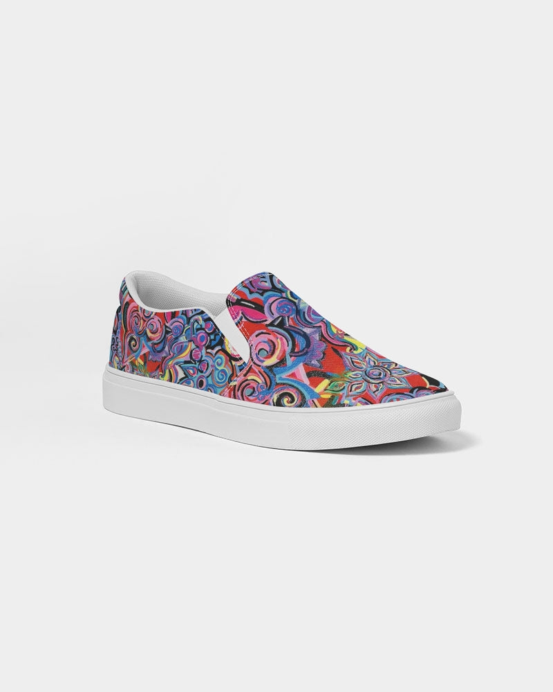 Manifesting  Women's Slip-On Canvas Shoe